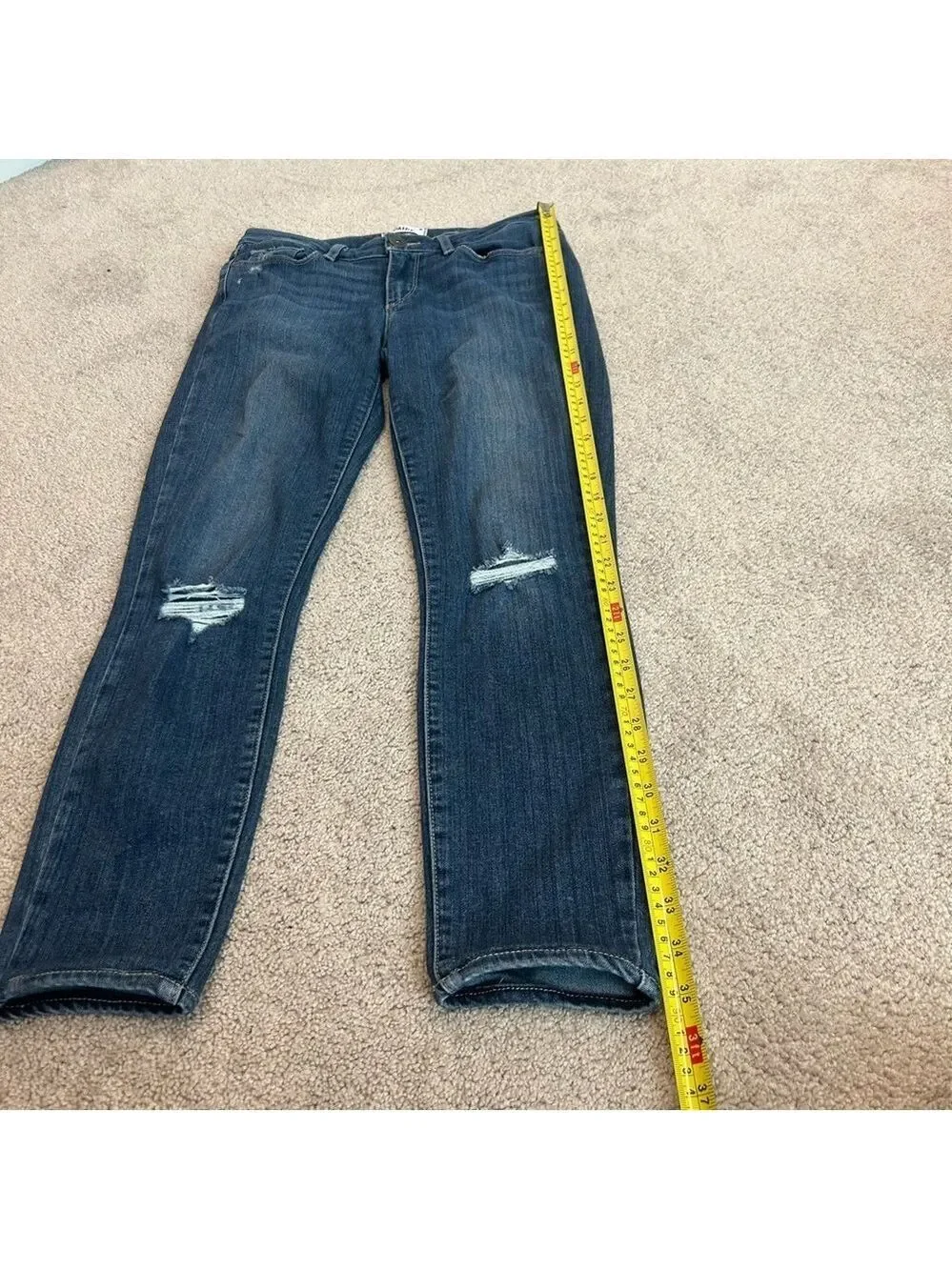 Paige distressed Verdugo Ultra Skinny Jeans Sz 29